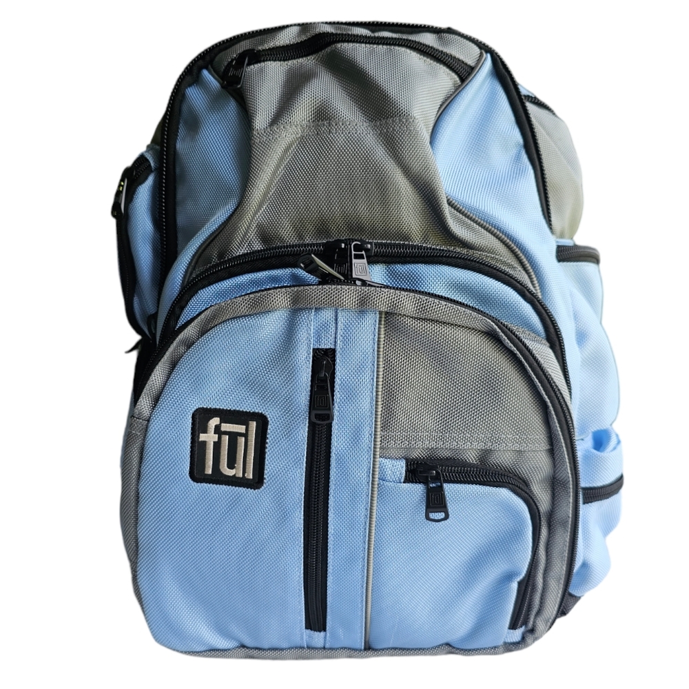 NWOT ful Laptop Backpack Blue/Black/Gray